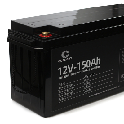 Батареи лития Lifepo4 глубокого цикла перезаряжаемые пакуют 12V 150ah